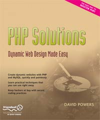 PHP Solutions: Dynamic Web Design Made Easy (PDF <font color=red><b>英文版</b></font>)