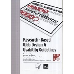 Research-Based Web Design &<font color=red><b>amp</b></font>; Usability Guidelines (PDF 英文版)