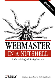 <font color=red><b>Web</b></font>master in a Nutshell, 3rd Edition (CHM 英文版)