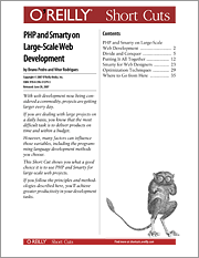 PHP and Smarty on Large-Scale Web Development (<font color=red><b>CHM</b></font> 英文版)