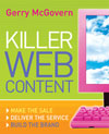 Killer Web C<font color=red><b>ONT</b></font>ent: Make the Sale, Deliver the Service, Build the Brand