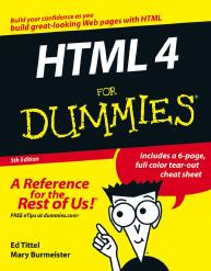 《HTML 4 For Dummies, 5th Edition》(PDF 英文版)