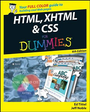 HTML, XHTML & CSS <font color=red><b>For</b></font> Dummies, 6th Edition (PDF 英文版)