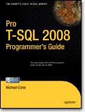 Pro T-SQL 2008 Programmer's Guide (<font color=red><b>pdf</b></font>英文版)