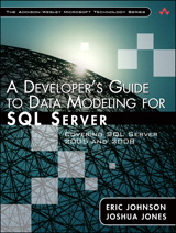 A developer's guide to data modeling for SQL server: <font color=red><b>covering</b></font> 2005 and 2008