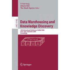 Data Warehousing and <font color=red><b>Know</b></font>ledge Discovery: DaWak 2008 (PDF英文版)