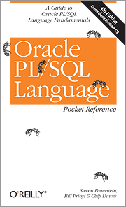 Oracle PL/SQL Language <font color=red><b>Pocket</b></font> Reference, 4th Fourth Edition (PDF英文版)