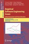 Empirical <font color=red><b>Software</b></font> Engineering Issues. Critical Assessment and Future Directions