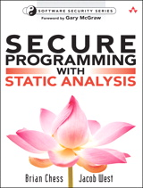 Secure Programming with Static Analysis (PDF <font color=red><b>英文</b></font>版)