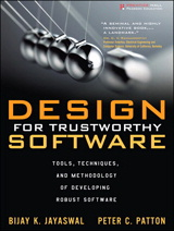 Design for Trustworthy Software (CHM<font color=red><b>英文</b></font>版)