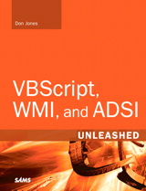 VBScript, WMI, and ADSI Unleashed, 2nd <font color=red><b>Edition</b></font> (PDF 英文版)