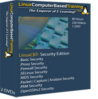 LinuxCBT Security Edition encompasses 9 <font color=red><b>Pivot</b></font>al security modules (DVD 英文版)