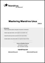 Mastering M<font color=red><b>And</b></font>riva Linux 2008 (PDF 英文版)