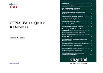 CCNA <font color=red><b>Voice</b></font> Quick Reference (PDF英文版)