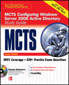 <font color=red><b>MCTS</b></font> Windows Server 2008 Active Directory Services Study Guide (Exam 70-640)