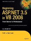 <font color=red><b>Beginning</b></font> ASP.NET 3.5 in VB 2008: From Novice to Professional