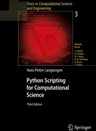 Python Scripting <font color=red><b>For</b></font> Computational Science