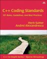 <font color=red><b>C++</b></font> Coding Standards