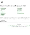 Standard <font color=red><b>Template</b></font> Library Programmer’s Guide