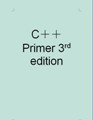 C++ <font color=red><b>Primer</b></font> Third Edition (English and HTML verson)