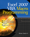 Excel 2007 <font color=red><b>VBA</b></font> Macro Programming